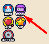 The Codes button in Collect for UGC