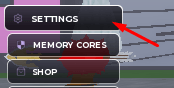 SETTINGS button in A Bizarre Day Modded