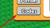 The Codes button in Elf Evolution