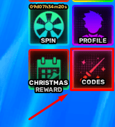 Anime Story codes button