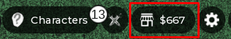 Remake de Juego KJ Battleground shop button