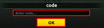Grow Your Farms enter codes box and ok button