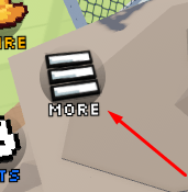 The MORE button in Meow Madness