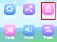 Gacha Idols codes button