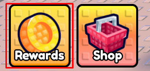 The Rewards button in King Tower