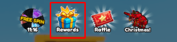 Hypershot rewards button