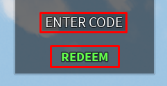 Omni Battlegrounds enter codes box and redeem button