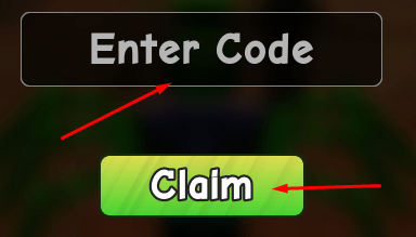Enter Code box and Claim button to redeem codes in Farm to Survive
