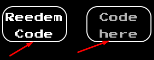 Code here box and Redeem code button to redeem codes in Unwavering Soul