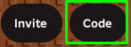 The codes button in +1 Speed Keyboard Escape | Candy & Chocolate