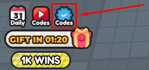 Speed Race codes button