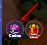 The Codes button in A safe place