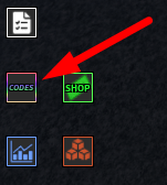 The Codes button in Unusual