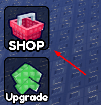 SHOP icon in Grow a Plant