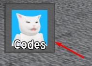 Codes icon in Backrooms Morphs 2