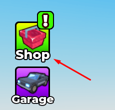 Shop icon in Car DUELS