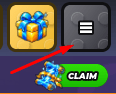 Hamburger icon in Roll A Stickman!