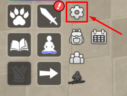 Weapon Fighting RNG settings icon