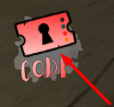 The CODE icon in Keep the Door Locked
