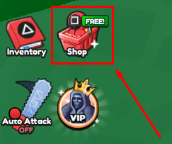 Squid Evolution shop button