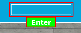 Popmarket Simulator enter codes box and enter button