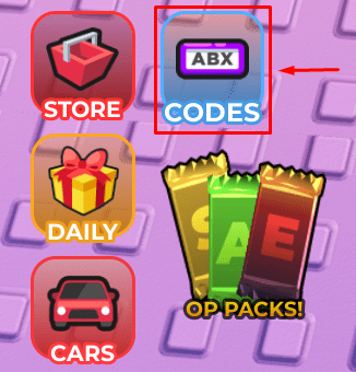 Drive It! codes button