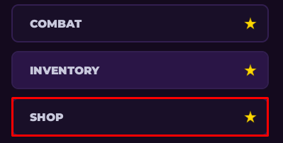 JoJo's Bizarre Incremental shop button