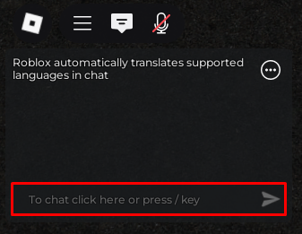 Artificial Warfare chat box example