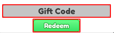 Dive into a Pool enter codes box and redeem button