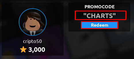NFT Battle enter codes box and redeem button
