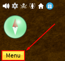 Blox Fruits menu button