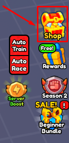 Motorcycle Racing shop button