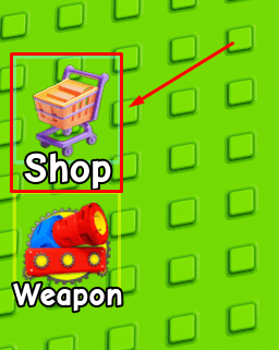 Build & Battle: VS Brainrots shop button