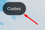 Codes button in El Gran Maja SCP Tycoon