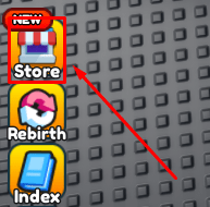 Spin a Brainrot store button