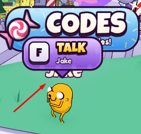 Jake the code NPC in Candy Kingdom Defense