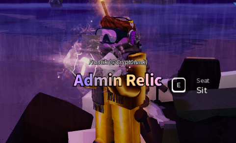 An Admin Relic in Fisch