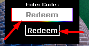 The code redeeming interface in Jood Piece 2