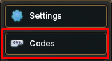 Clover Legends codes button
