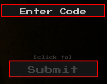 Level Below enter codes box