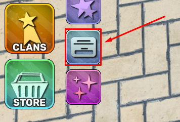 Super Power Training League rewards button