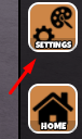 The Settings icon in Ultimate Retail Tycoon