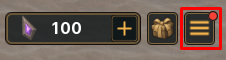 Clover Legends three-line icon