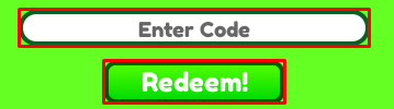 Donuts Tycoon enter codes box and redeem button