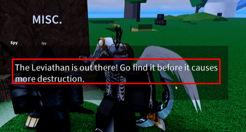 Fully bribing the spy in Blox Fruits