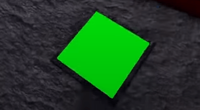 Blox Fruits Saber Puzzle green button example