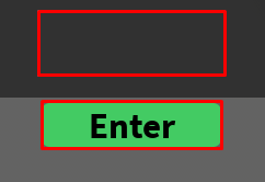 NestleTown RP enter codes box and enter button