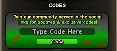 The Type Code Here box and CLAIM button in My Chiikawa Farm