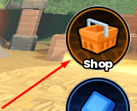 The Shop button in Wild Trap