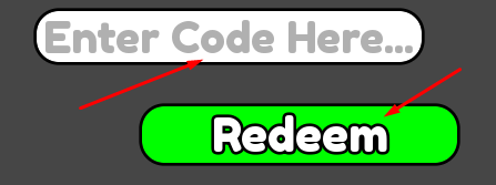 Enter Code Here box and Redeem button to redeem codes in AFK For UGC